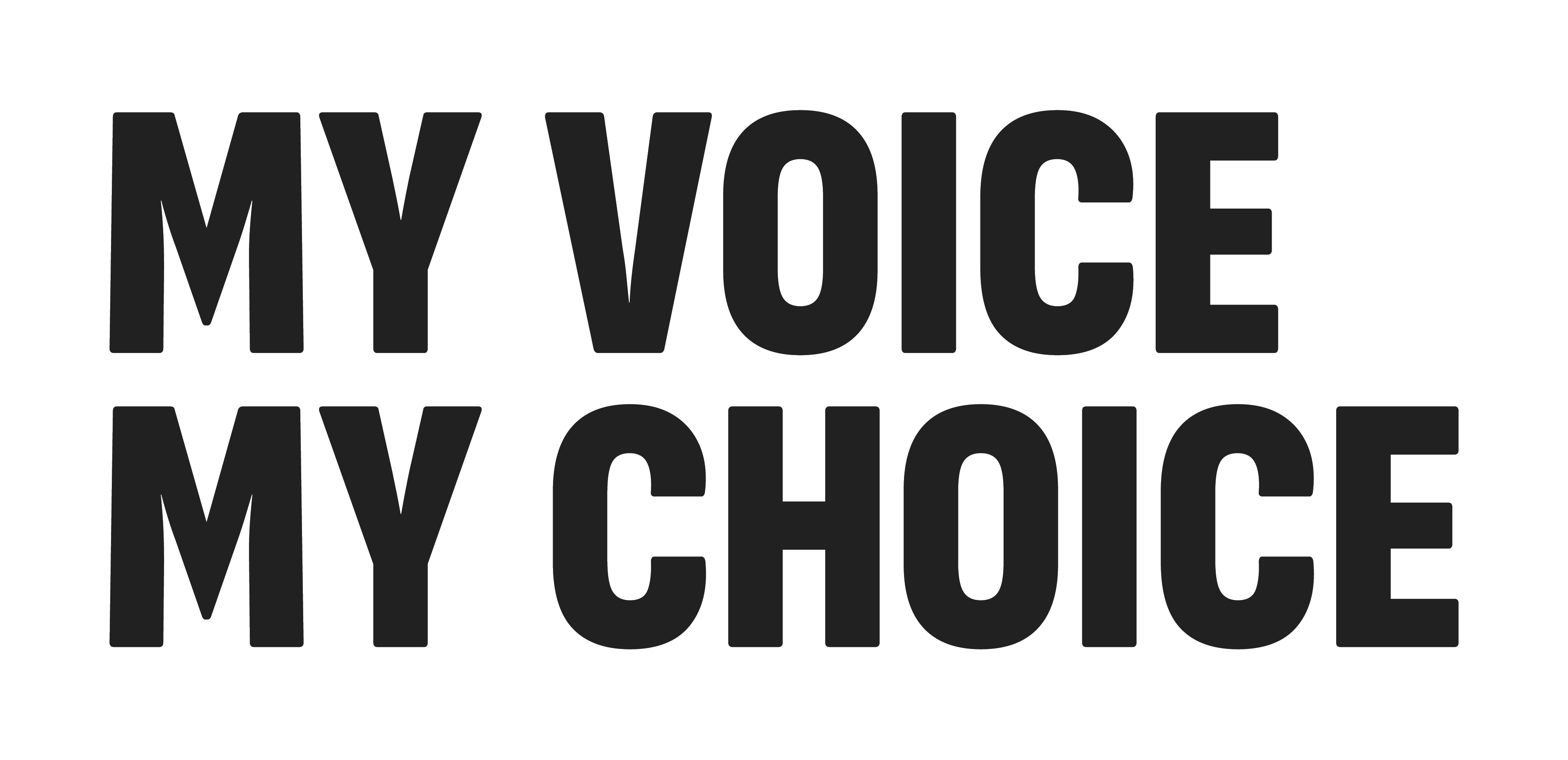 My Voice, My Choice Logo